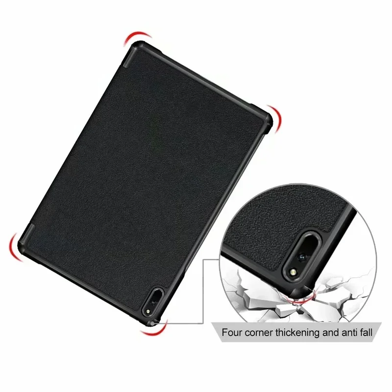 Tablet Case For Huawei MatePad 11 DBY-W09 SE 10 4 AGS5-L09 10.4 BAH3-L09 Slim PU Leather Tablet Cover