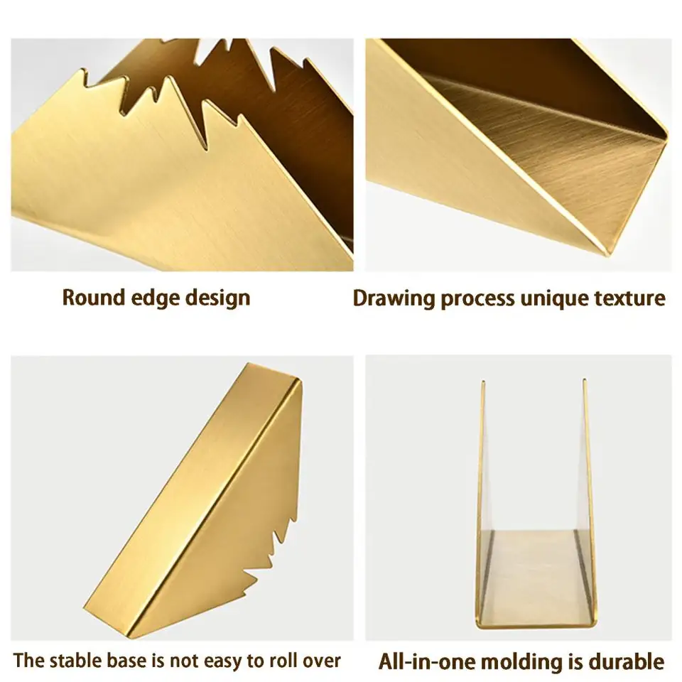 Porte-serviettes En Papier Carré Décoratif – En Alliage Aluminium, Or Ou Argent | Pour Table, Hôtel, Restaurant, Maison