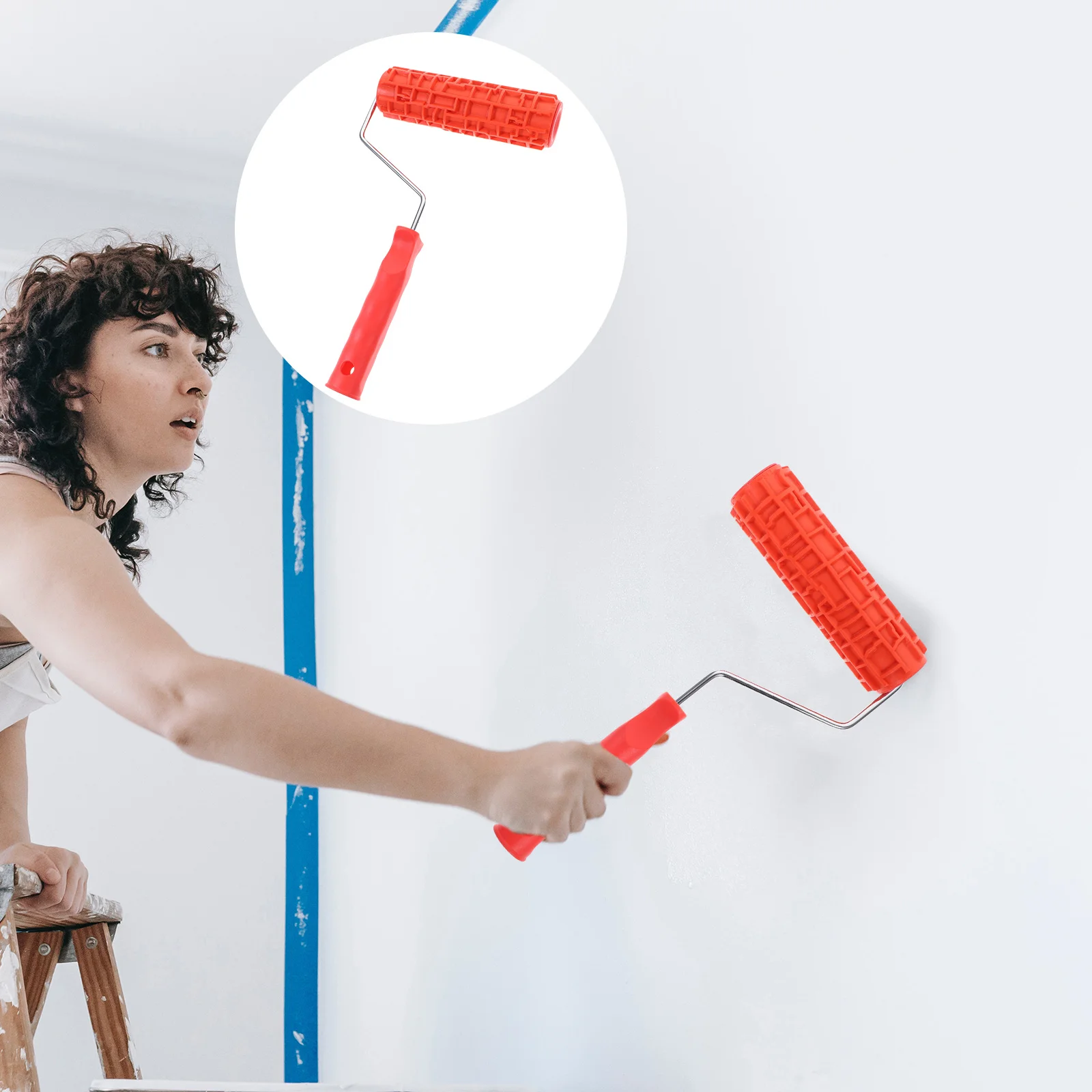 

Printing Roller Clothes Household Brush Rubber Wall Decoration Painting Decorative Texture Brushes Decorating