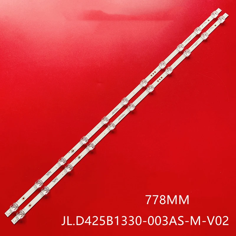 LED Light Bar LED Backlight Strips for Hisense 43a7300f 43a7100f 43ae7000ftuk 43A7100FTUK H43a7300ftuk JL.D425B1330-003AS-M_V02 hd425x1u51