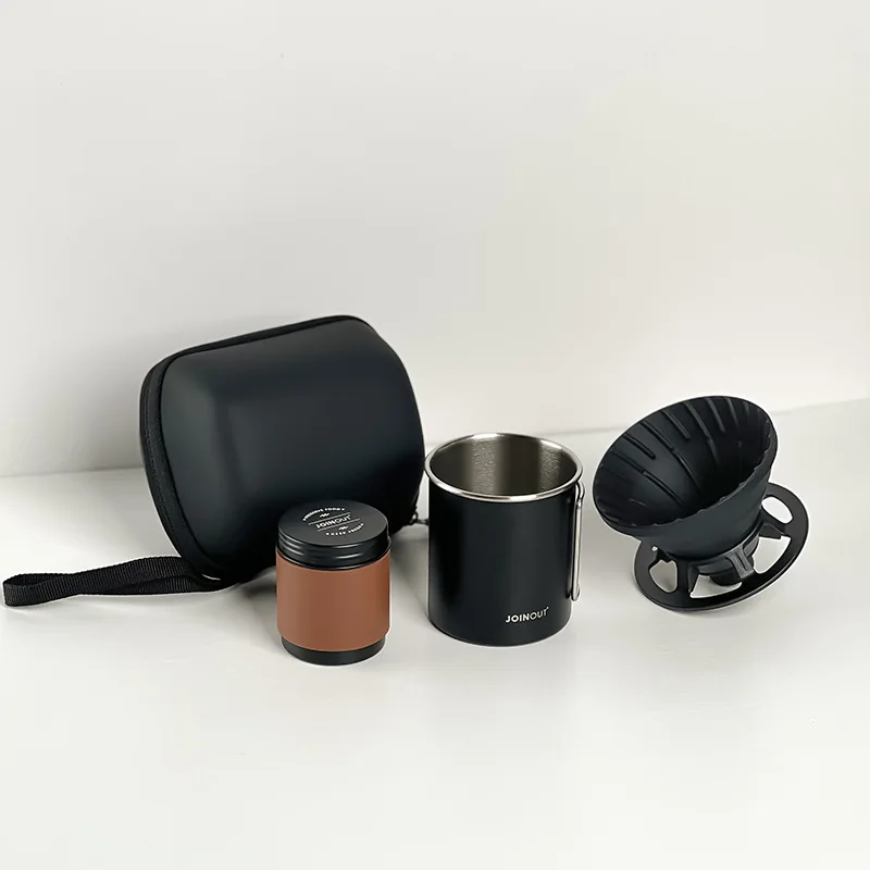 Portable Pour Over Coffee Set - طقم قهوة محمول فاخ...