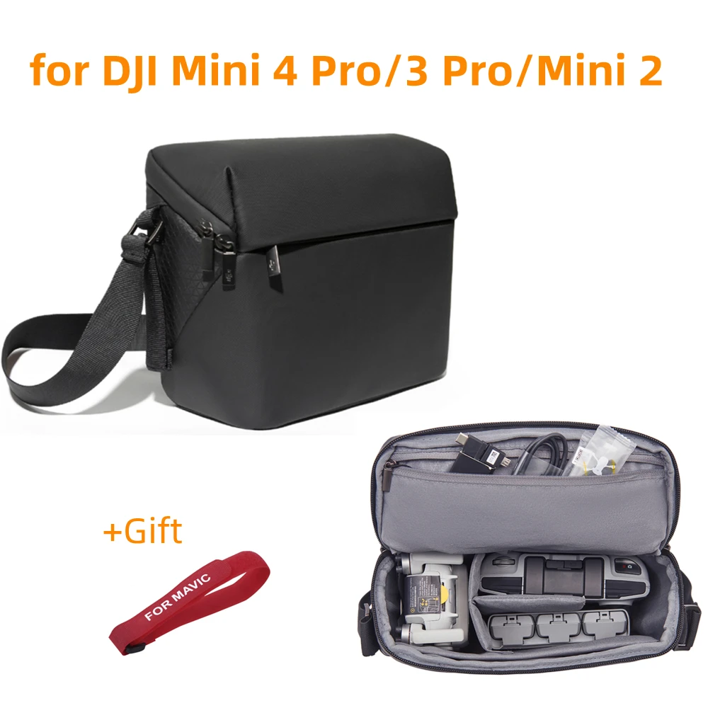 Sac à bandoulière pour DJI Mini 3 Pro/Mini 2, sac de rangement de