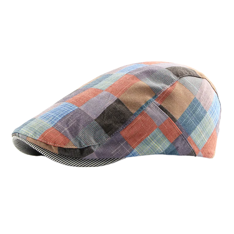 

Womens Mens Teens Beret Flat Newsboy Hat Adjustable Irish Cabbie Gatsby Cap Breathable Driving Hunting Hat Free Shipping