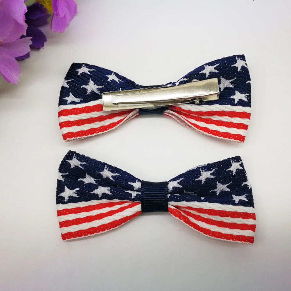 2 Pcs Kids Hair Accessories for Girls Hairclip Kid's Clips Hairpin Bowknot Hairpins Child