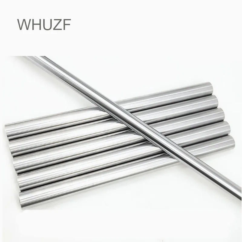 304 Stainless Steel Rod Diameter 6mm-12mm Linear Shaft Metric Round Rod Ground 100/200/300/400/500mm/600mm/700mm/800mm Long