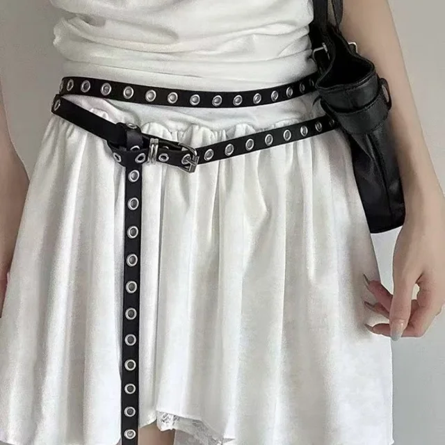 Ceinture fine pour femmes, nouveau style associé à une jupe, sensation haut de gamme, accessoires de taille, corde de taille, niche et polyvalente, d, 2025 1