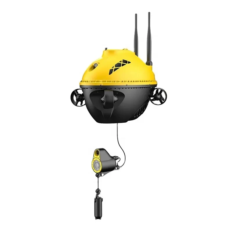 NEW Bait Boat Wireless Underwater Drone Fishing Boat 1080P HD Camera With GPS Point Positioning One-click Return FISH FINDER 6