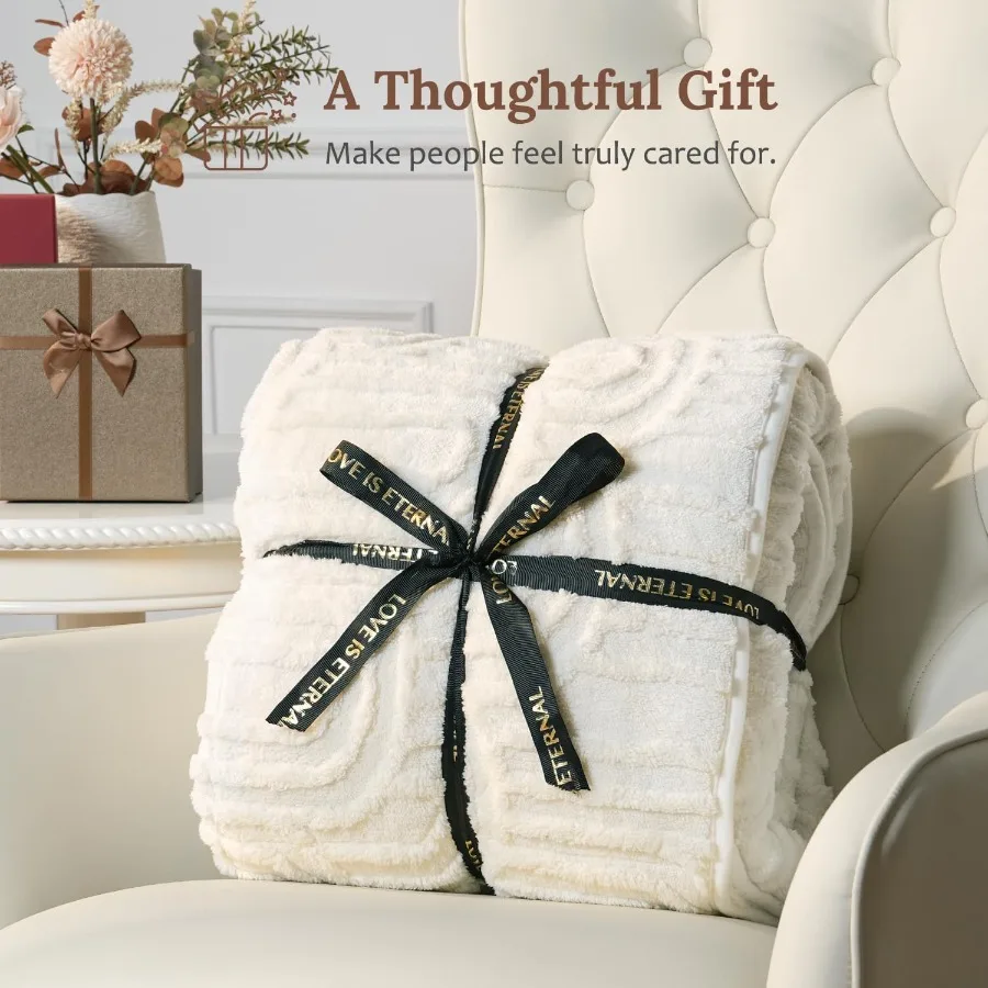 Sherpa Fleece Adult Weighted Blanket Ideal for Sleep and Relaxation 20 lbs DualSided Soft Fuzzy Heavy Blanket Perfect for Couch