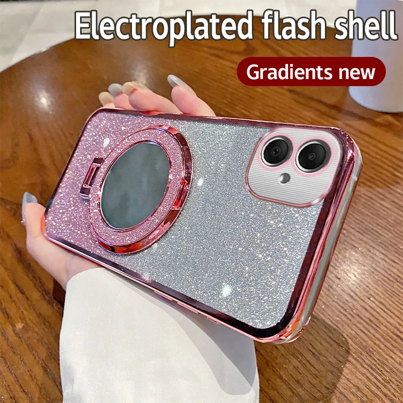 Luxury Glitter Mirror Bling Shockproof Soft Case Cover