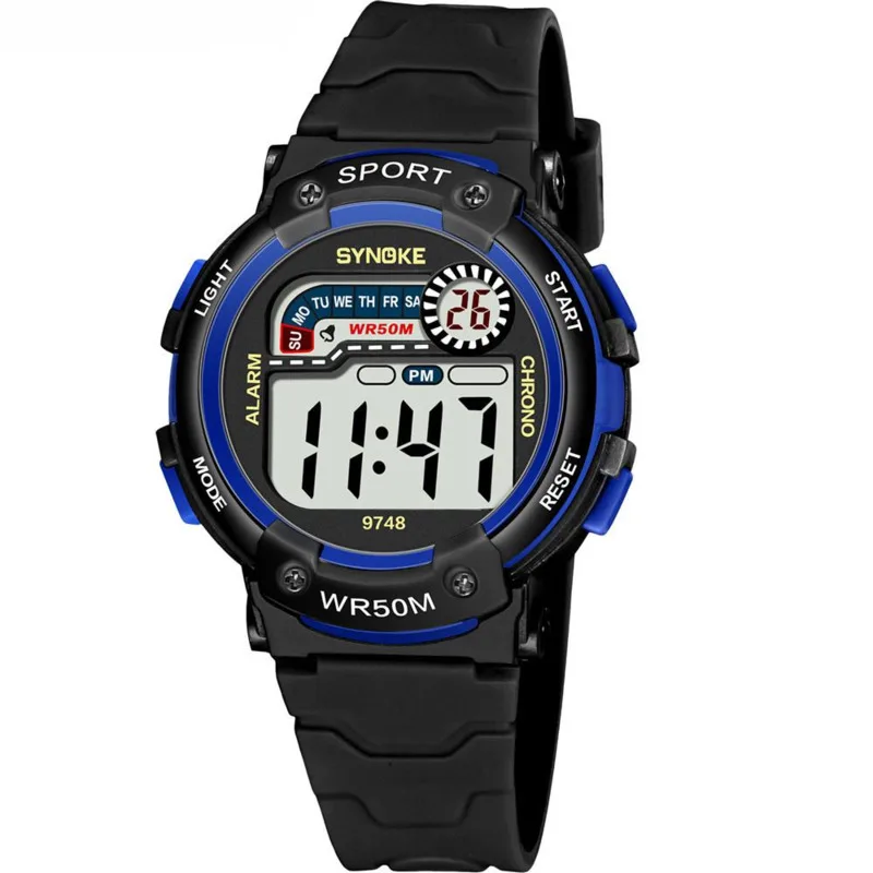 

Children's Electronic Watches Cool Fashionable Multifunctional Waterproof Boys And Girls' Electronic Watches