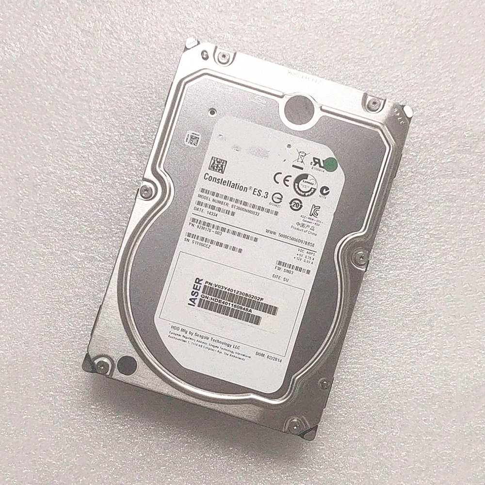 Dell SATA 7200 rbv72 3T 0rbv72 ST3000NM0033  ϵ ũ 3TB