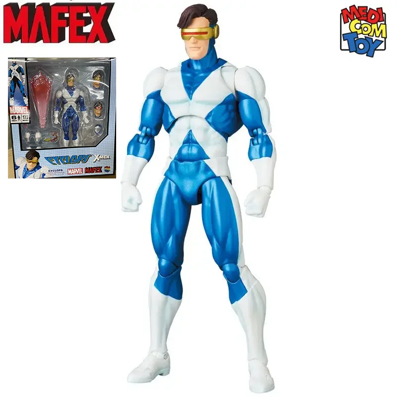 

100% Original Mafex 173 MAFEX CYCLOPS Comic Variant Suit Ver In Stock Anime Collection Figures Model Toys