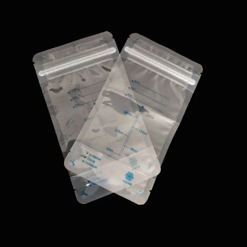 30Pcs 200ml Milk Freezer Bags Mother Milk Baby Food Breast Milk Bag BPA Free Baby Safe Feeding Bag Feeding Breast Pump Save Part 5