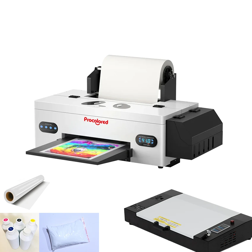 

Custom T Shirt Pet Film Heat Transfer Dtf Printer Printing Machine Convert To Dtf Printer and Shaker Dryer System