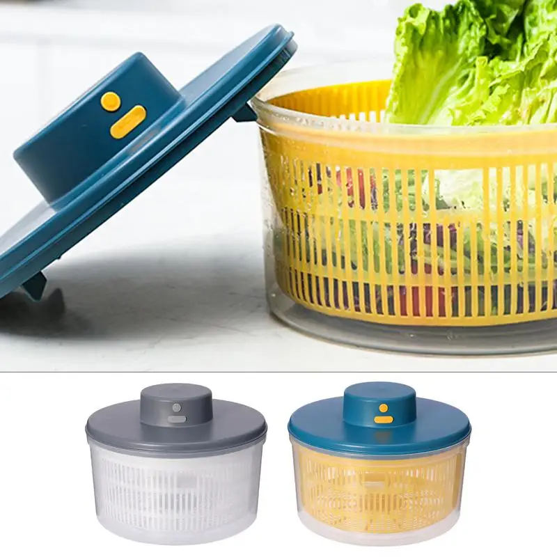 

Спиннер для салата, Дегидратор для фруктов, овощей, Ручной Кухонный бытовой Дегидратор для овощей, электрическая сушилка для очистки овощей