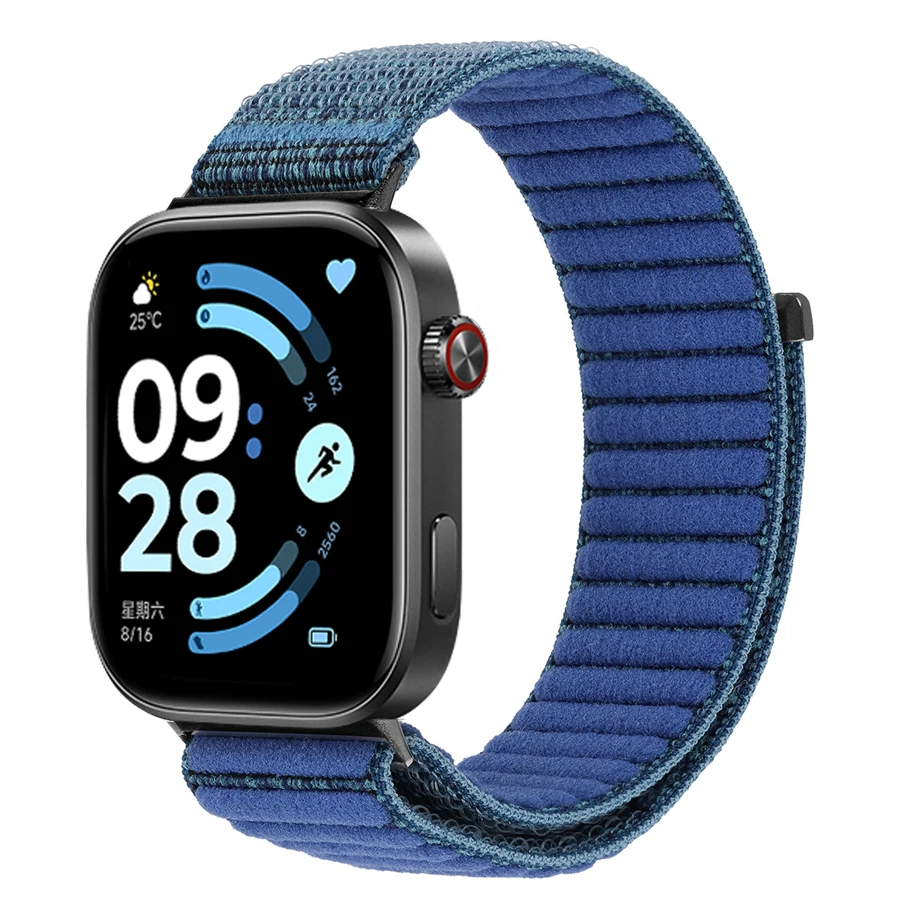 Adjustable Nylon Loop Sport Band - Premium Replacement Strap in Various Colors