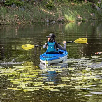 Sit-in Kayak - Lightweight, Safe and Comfortable，Recreational Fishing Kayak 2