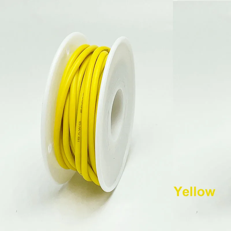 Vibrant Silicone Tinned Copper Wire Set - Multi-Gauge Stranded Cable Collection