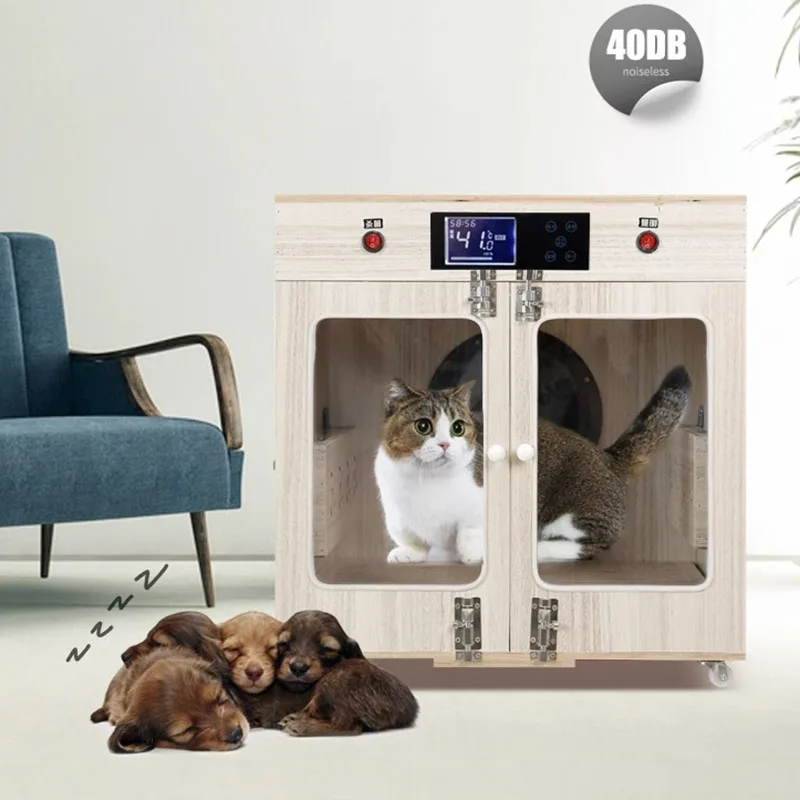 Smart Pet Drying Machine Automatic Hair Dryer Fully Automatic Home Dog Hair Dryer Bathing Water Blowing Dry Room Pet Grooming