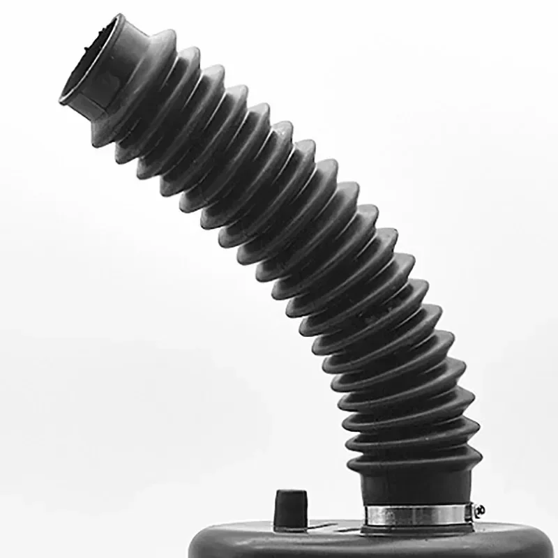 오토바이 에어 필터 호스 블랙 자동차 냉기 흡입 튜브 키트, 유연한 확장 가능, 15-30cm