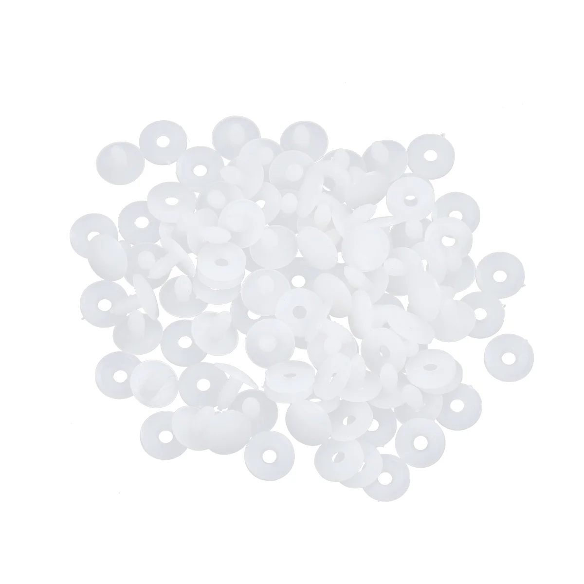 

50 Set Children's Toys Joints Joints 30MM White Bear Making Limbs and Joints for Bear Making DIY Crafts