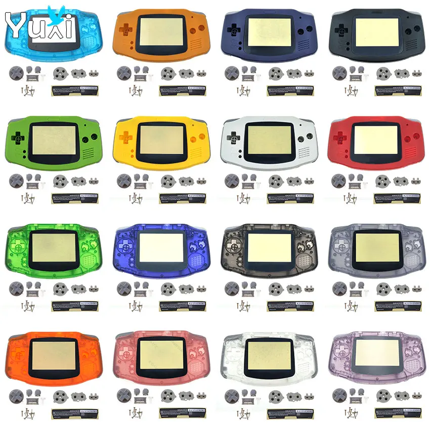 YuXi-Full-Shell-Housing-Case-Replacement-Parts-For-Gameboy-Advance-For ...