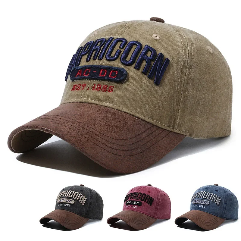 CAPRICORN-AC-DC-EST-1985-Embroidered-Men-Baseball-Cap-Women-Adjustable ...
