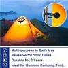 Outdoor Elastic Ball Rope Bungee Cords Portable Tent Fixing Tarpaulin Awning Canopy Heavy Duty Tarp Tie Down for Shelter Cargo 5