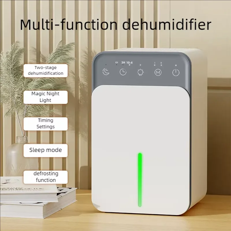 Portable Air Dehumidifier Mute Moisture Absorbers Machine Air Dryer For Home Bedroom Office Kitchen Deodorizer Dryer EU plug