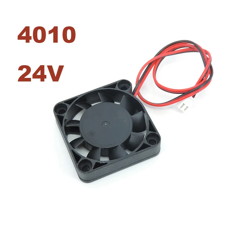 2 Ventole Di Raffreddamento 40x40x10 Mm 24V DC - Cuscinetto Idraulico Per Stampante 3D