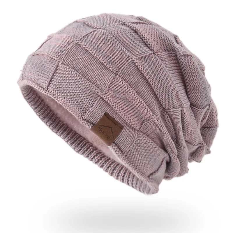 Women Men Winter Warm Hat For Adult Unisex Outdoor New Wool Winter Knitted Beanies Skullies Casual Hats Cap Dropshipping 2