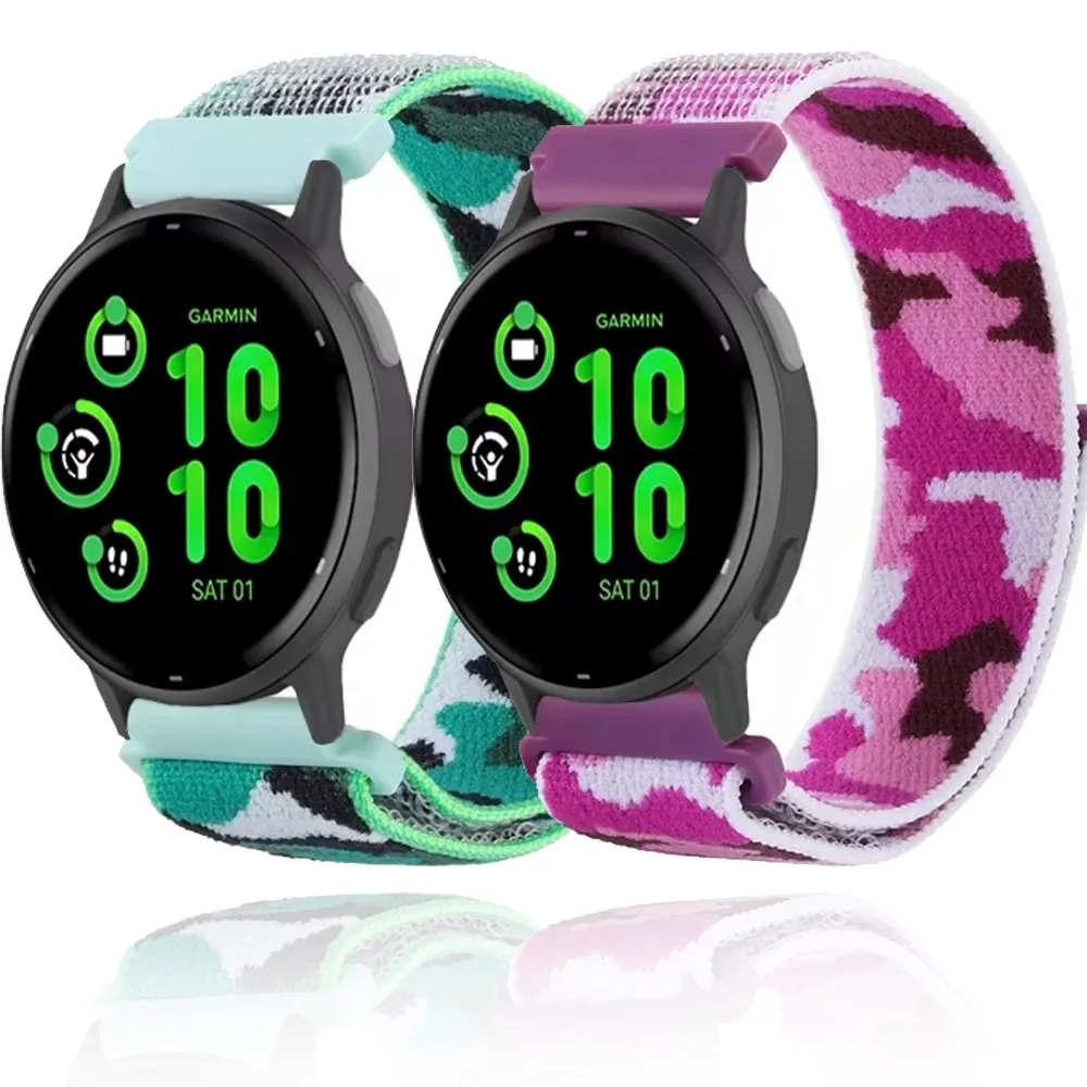 Comfortable Nylon Wristband Strap – 20/22mm, Versatile Design