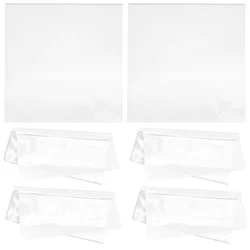 25pcs Outer Vinyl Record Sleeves Covers Adhesive Plastic Record Protection Cover