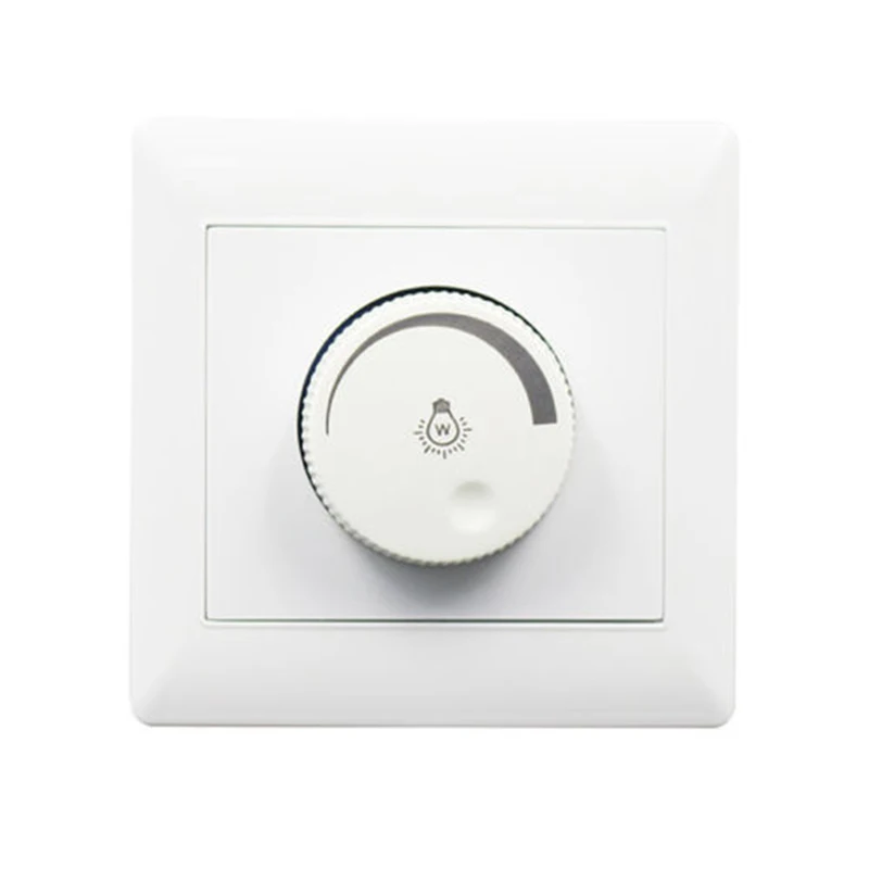 조절 가능한 220-250V 10A 컨트롤러 LED 조광기 스위치, 조도 조절 전구 램프, 가정용 조명 부품 액세서리