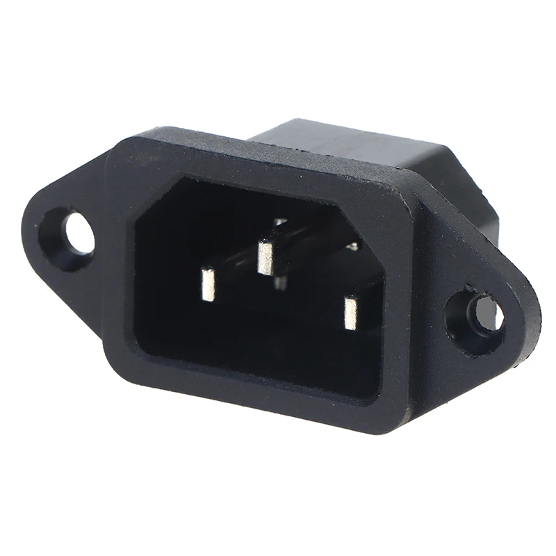 250V 10A Square Socket With Screw Hole AC Power Socket Rice Cooker Product Socket AC04 3-pin Power Socket For Electric Computer