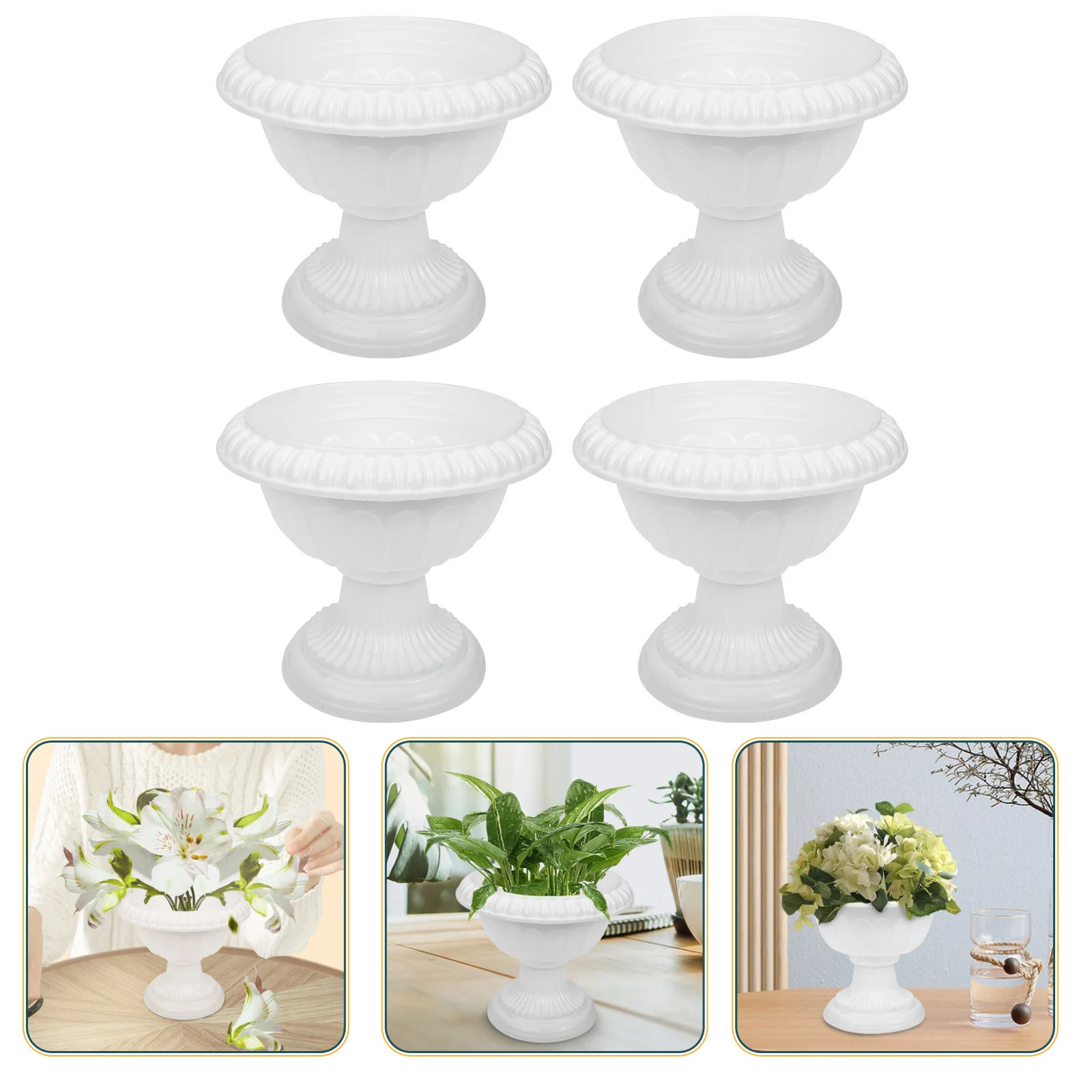 

Wedding Roman Flower Pots Succulent Retro Decorersative Wedding Road Flower Containers Wedding Roman Flowerpot Road Guide