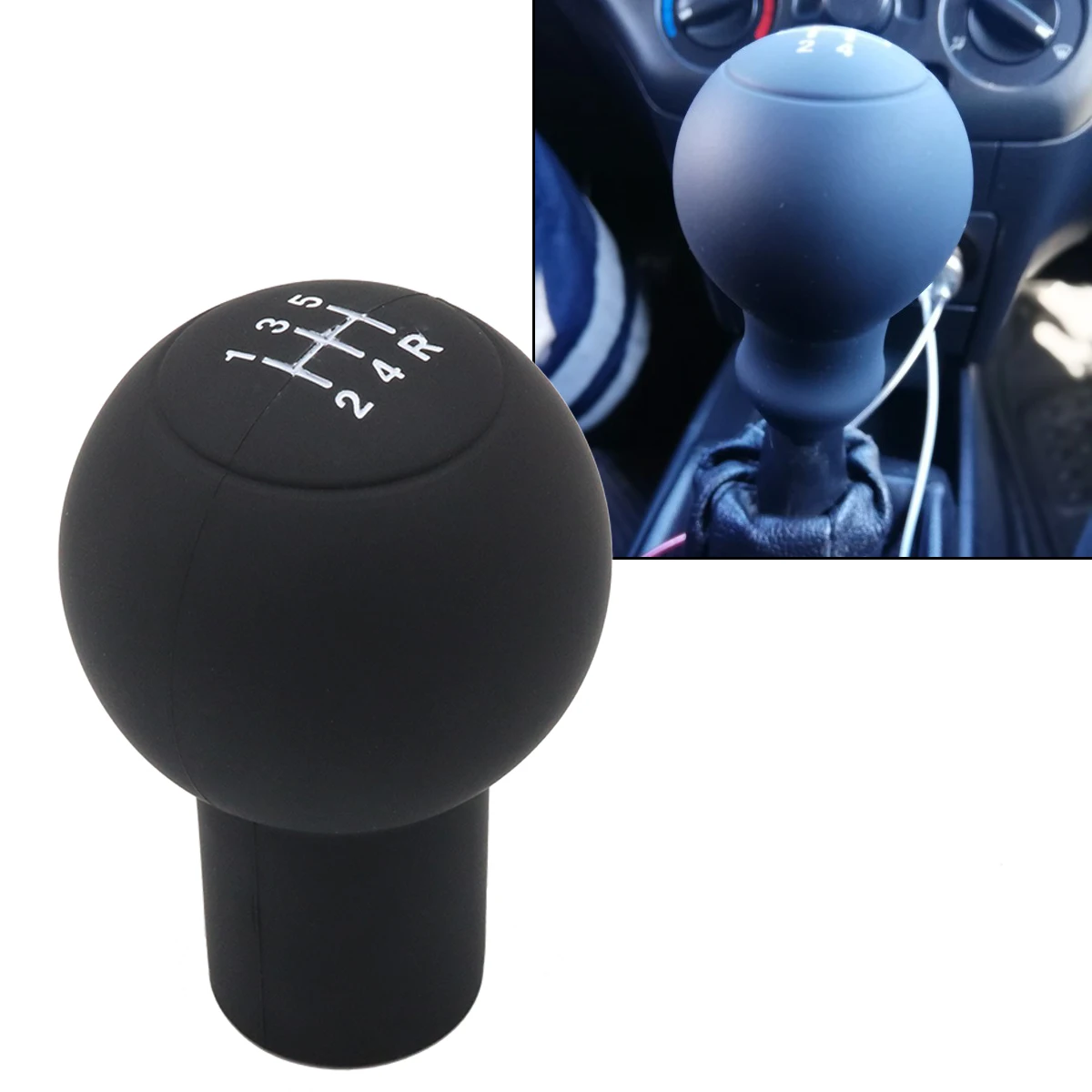 Universal Gear Shift Knob Silicone Cover Protect Top Dustproof