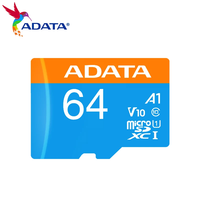 ADATA Premier V10 마이크로 SDXC 128GB 64GB 256GB 클래스 10 SDHC 32GB 고속 메모리 카드 TF 카드(전화용)