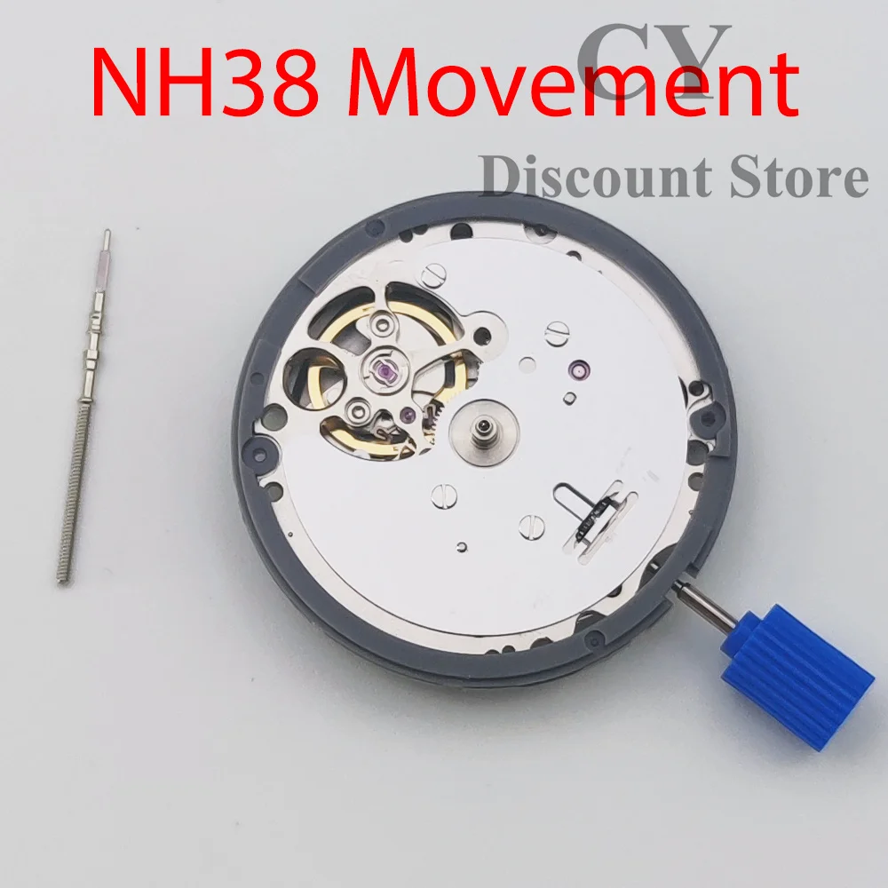 Mechanical Watch Movement NH38 Movement Mod Series Automatic High Accuracy Parts Twenty-four Jewels NH38 Movement Watch Movement