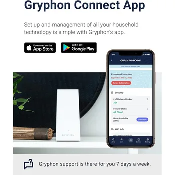 Gryphon AX – Ultra-Fast Mesh WiFi 6 Parental Control Router – Advanced Content Filters and Next-Gen Firewall 6