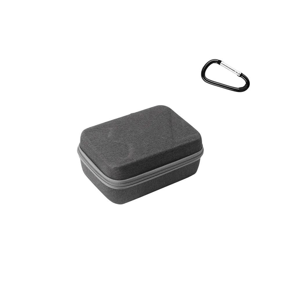 Gray Storage Bag For DJI Mini 4 Pro Case Portable Hard Nylon Carrying Hand Box Handle Body RC 1/2 RC-N1/N2 Remote Control Cover drone accessories drone storage bag drone storage case