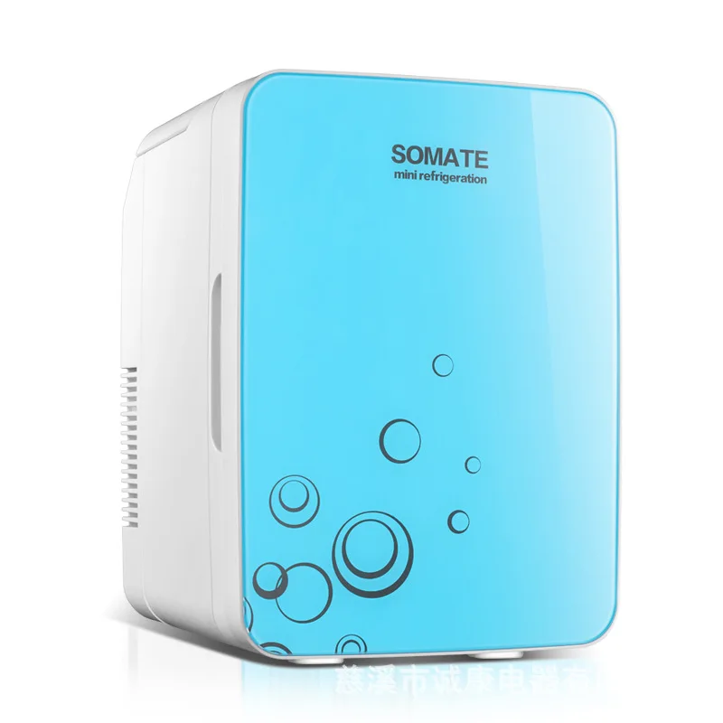 10L Car mounted household mini refrigerator student dormitory cosmetics facial mask fresh-keeping refrigerator