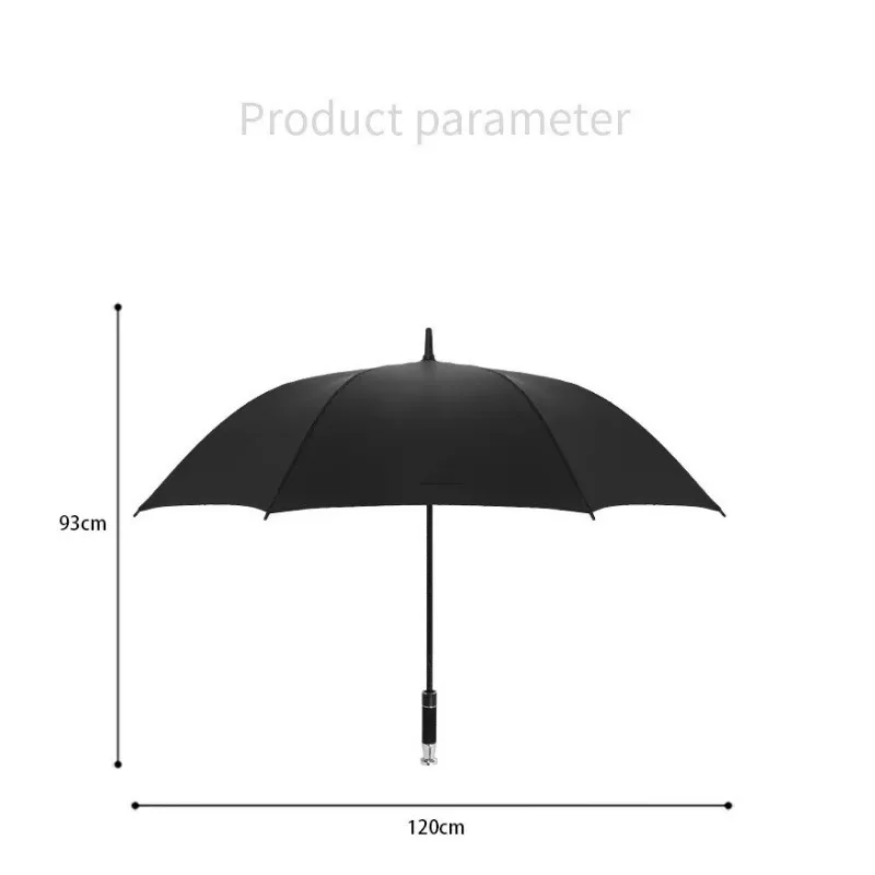 For Rolls-Royce Bentley Tesla Luxury Cars Gift Advertising Umbrella Vinyl Sun Protection Long Handle Golf Car Umbrella