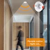 Embedded PIR Motion Sensor Spotlight COB Radar Infrared Downlight For Entrance Corridor Aisle Living Room Opening 75mm AC85-265V 3