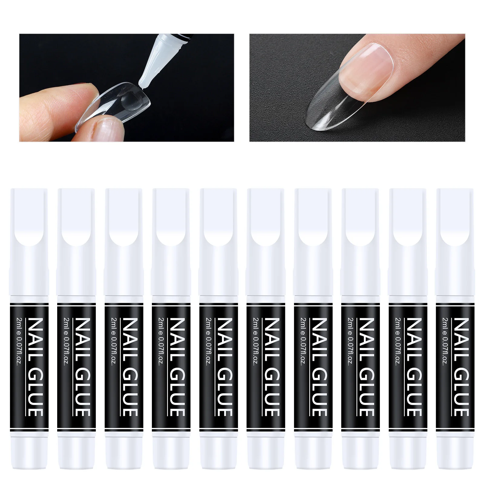 1/3/5/10/15/20pcs Fast-dry Nail Glue Professional Nail Tip Bond Glue 2g/3g/10g for False Nail Tips Long Lasting Glue Nail Tools 3