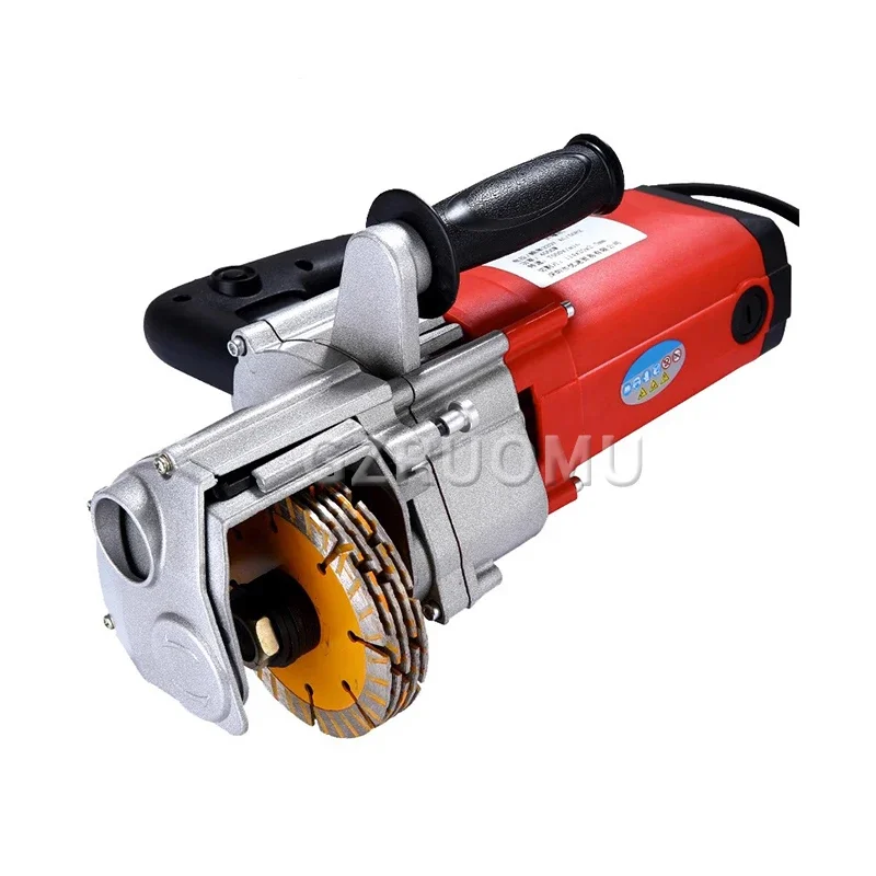 Kc Electric Groover 4Kw Stozzatrice Stampaggio Una Tantum Scanalatura Senza Polvere Mattone Rosso Calcestruzzo Granito Marmo Strumento Rapido Groov