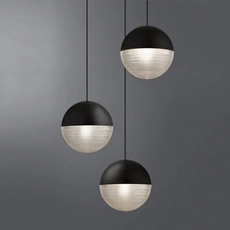 

Nordic LED Pendant Lights Glass Black gold lampshade Hanging Lamps Loft Fixtures for Kitchen Living Room Bedroom Lustre Lights
