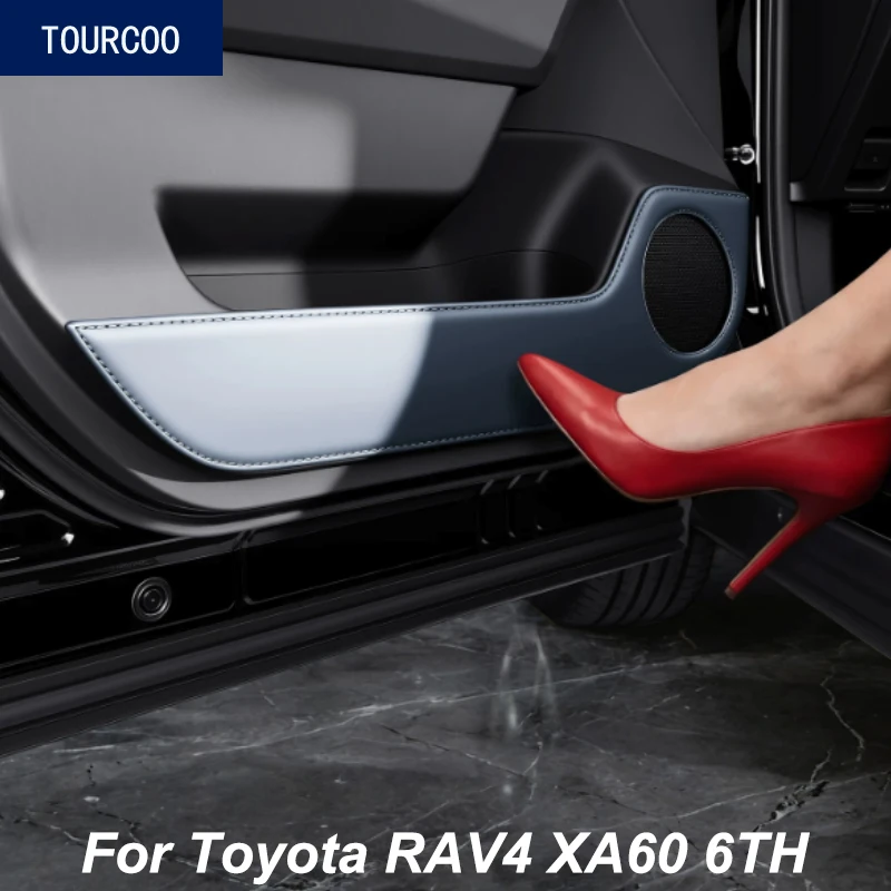 Toyota RAV4 XA60 6TH 2026 인테리어 가죽 도어 더러움 방지 패드 ..