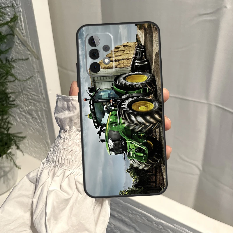 Farm Vehicle Tractor Design Protective Phone Case Cover