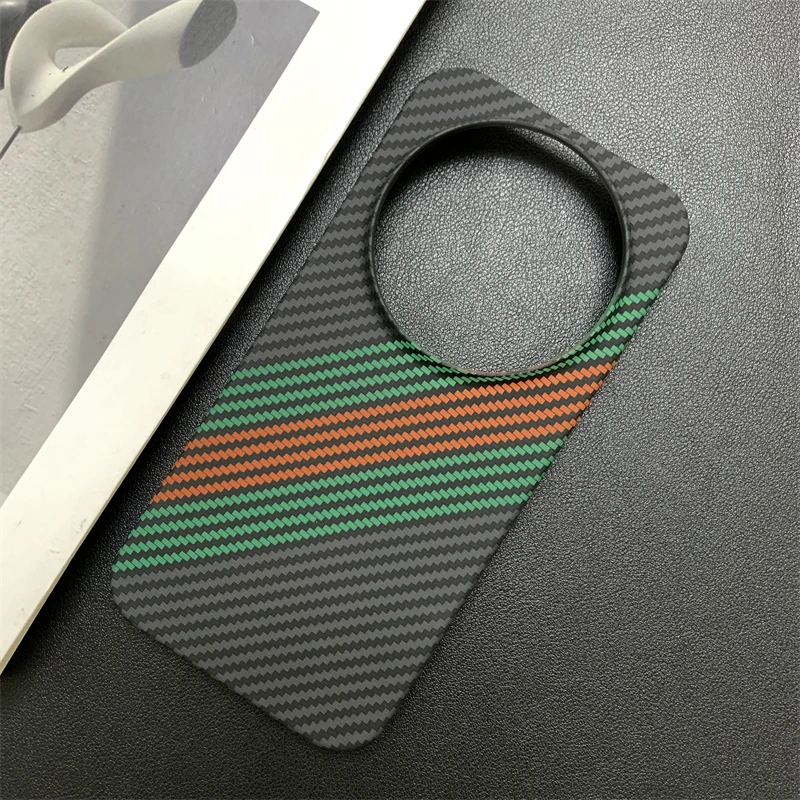 Luxury Slim Carbon Fibre Pattern Shockproof Matte Phone Case